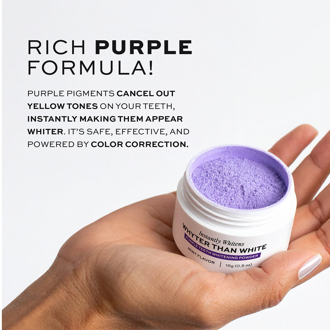 🔮Final 3 Hours – 60% OFF! The Purple Teeth Whitening Powder Everyone’s Talking About!