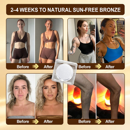 Rolimey® Bronze Glow Patch: Visible Sunless Glow in 7 Days — No UV, No DHA, No Orange Streaks, No Fake Tan Mess