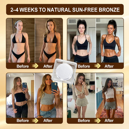Rolimey® Bronze Glow Patch: Visible Sunless Glow in 7 Days — No UV, No DHA, No Orange Streaks, No Fake Tan Mess