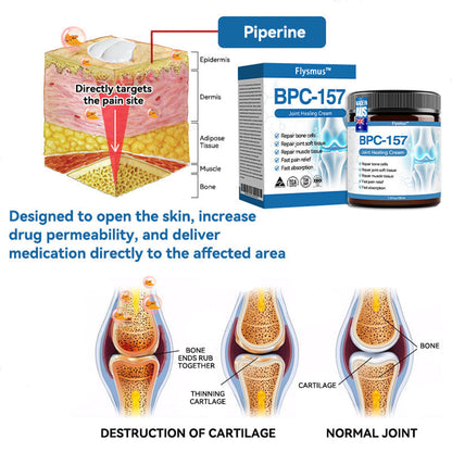 💧Flysmus™ BPC-157 Joint Healing Cream🦴Treats Arthritis, Neuropathy, Rheumatism, Sports Injuries & More👍