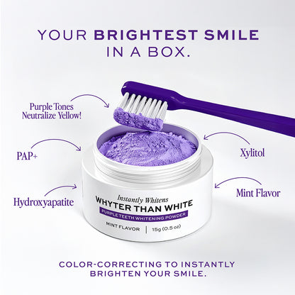 🔮Final 3 Hours – 60% OFF! The Purple Teeth Whitening Powder Everyone’s Talking About!