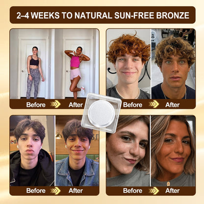 Rolimey® Bronze Glow Patch: Visible Sunless Glow in 7 Days — No UV, No DHA, No Orange Streaks, No Fake Tan Mess