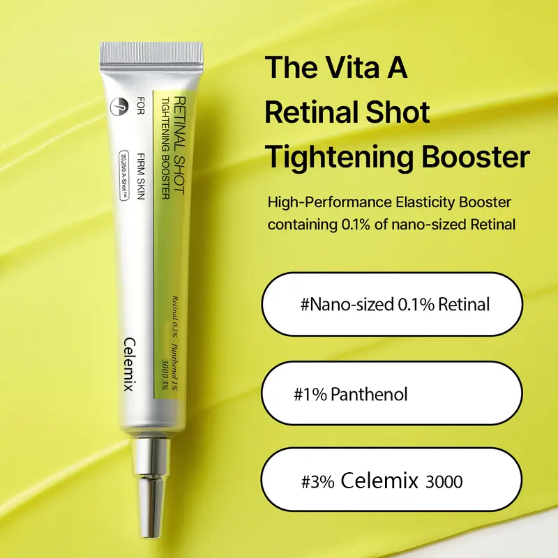 [Celemix Official]🌱Vita A Retinal Firming Enhancer | Repairs Wrinkles and Fine Lines and Tightens Skin | Makes Skin Smoother in Seven Days