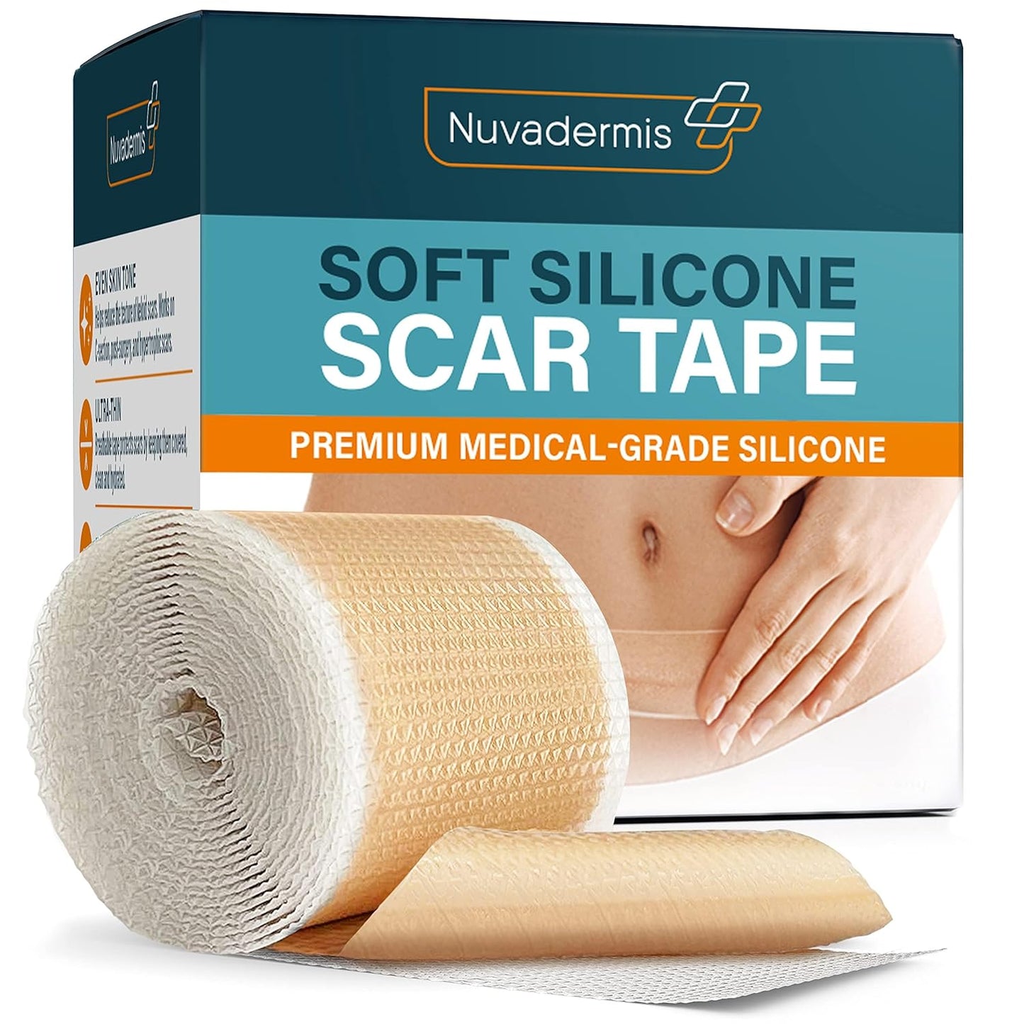 ❤︎Official Store |Ourlyard® Hyaluronic Acid Nano Microneedle Repair Tape🗽🎉(Treatment of old and new scars, reduction of surgical scars, stretch marks, keloids, acne, burns, warts, dermatomes and varicose veins) (upsell)