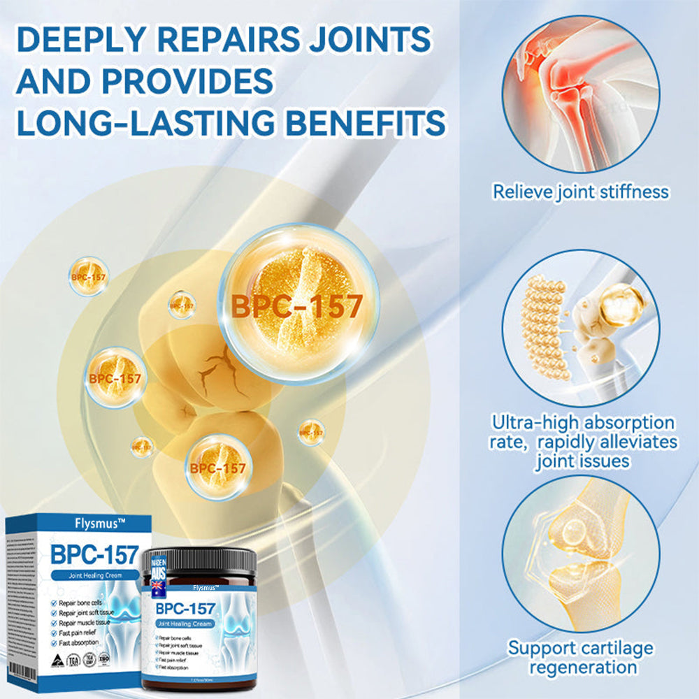 💧Flysmus™ BPC-157 Joint Healing Cream🦴Treats Arthritis, Neuropathy, Rheumatism, Sports Injuries & More👍